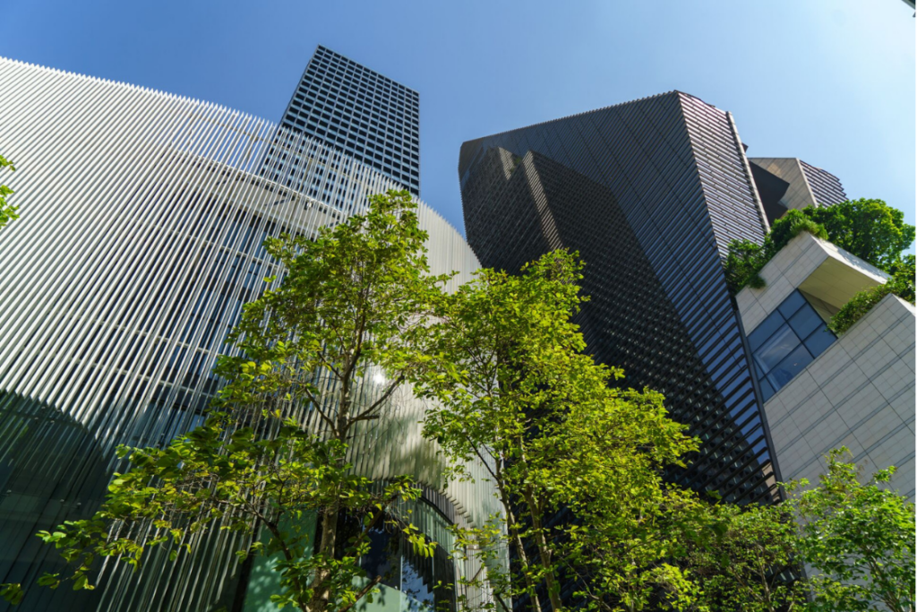 Commercial building in India